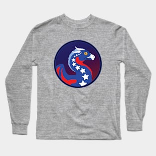 Patriotic Dragon Long Sleeve T-Shirt